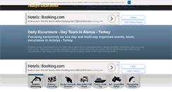 Desktop Screenshot of alanyaexcursions.net